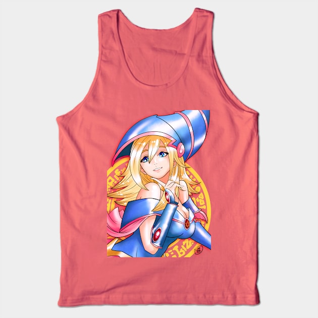 Dark Magician Girl Tank Top by maxgunner44